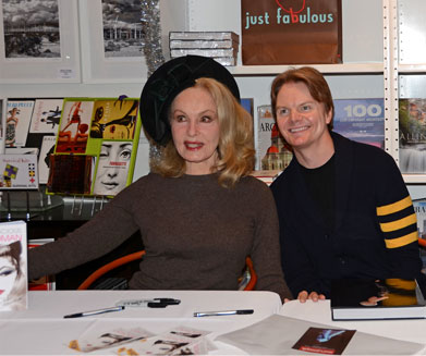 Julie Newmar and David Wills