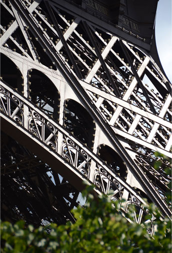 Eiffel Tower, Paris. 1889. Maurice Koechlin and Émile Nouguier, designers. Stephen Sauvestre, architect.