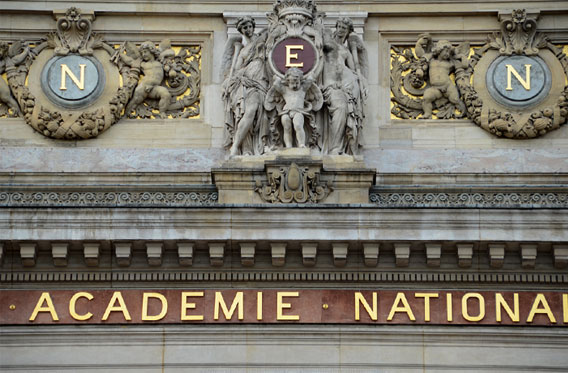 Facade of Paris Opera