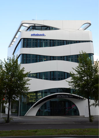 Commercial building near Potsdamer Platz, Berlin.