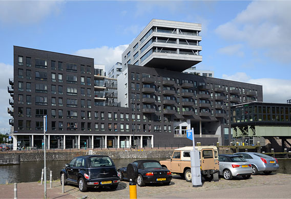 Contemporary residential building, Amsterdam.